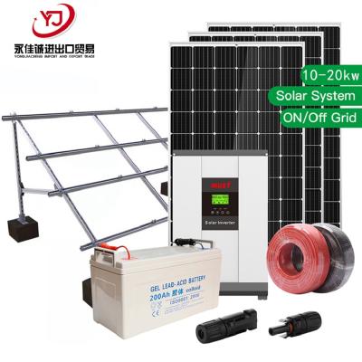 China 10kw 15Kkw Home Solar Panel System For Home for sale