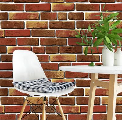 China Best China Manufacture Industrial Selling Beautiful Wallpaper Brick 3D Wall Papers Wholesale Price for sale