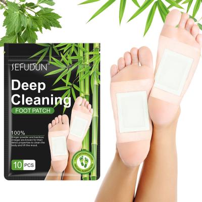 China Customizable External SEFUDUN OEM Relax Body Relieve Fatigue Foot Patch Natural Herbal Element, Deep Cleansing Detox Foot Patch for sale