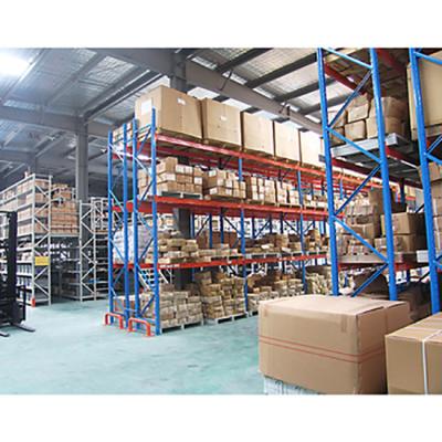 China Corrosion Protection Heavy Duty Industrial Warehouse Storage Rack System Standard Adjustable Selective Pallet Rack for sale