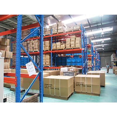 China Heavy Duty Corrosion Protection Warehouse Storage Rack Steel Racking Selective Pallet Racking System for sale