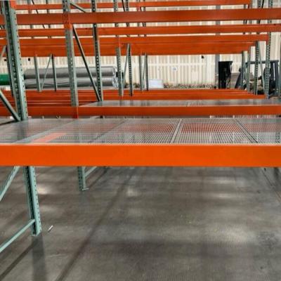 China American Corrosion Protection Teardrop Wire Decking Shelving Mesh Decking Pallet Shelf Shelving Standards ISO Certificate for sale