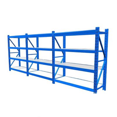 China Corrosion Protection Metal Rack Adjustable Warehouse Storage Shelving Shelving System 5 Tier Bolted Light Duty Shelving System for sale