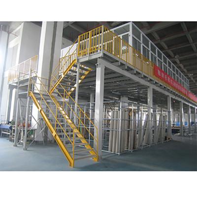 China Corrosion Protection OEM / Industrial ODM Mezzanine Floors Platform Racking System Heavy Duty Steel Flooring for sale