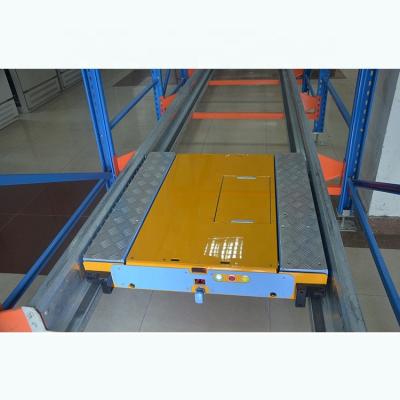 China Corrosion Protection China Manufacture Warehouse Storage Racking System Intensive Shuttle Shelves for sale