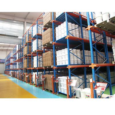 China High Corrosion Protection Warehouse Storage Drive In Pallet Racking for sale