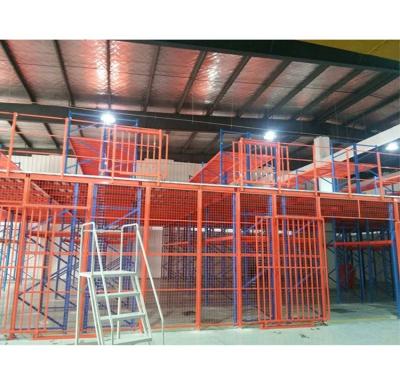 China Professional Wholesale Corrosion Protection Floor System Shelves Mezzanine Deck Shelves for sale