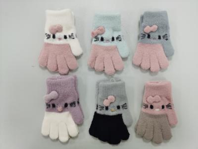 Китай Custom Logo Winter Knit Gloves for Warmth in Stylish Patterns продается