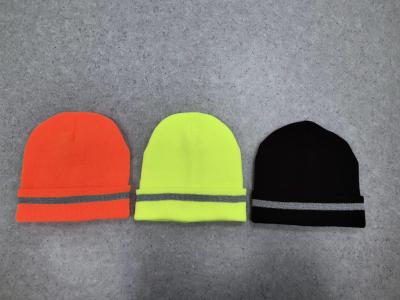 Chine Fashionable Stretchable Acrylic Popular Knit Hats For Promotional Gifts à vendre