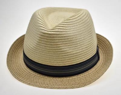 China Natural Straw Sun Hat with Wide Brim Approximately 3 Inches for sale