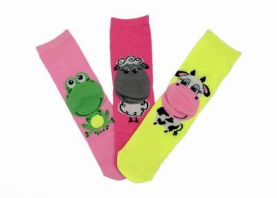 China Spandex-Polyester-Tier reden die Fantasie-Socken-Damen-Socken der Frauen an zu verkaufen