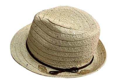 China Verano para mujer Straw Hats With Ribbon Decoration del borde ancho en venta