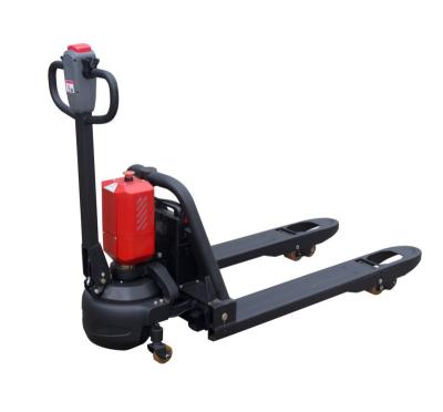 China Restaurant 1.5ton 2ton Lithium Battery Operated Pallet Truck With 72V /16Ah Iron Forklift for sale