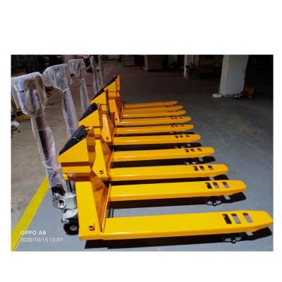 China Restaurant Everlift Hand PalletJack with 2ton-3ton Manual Ladder Ladder Pallet Jack for sale