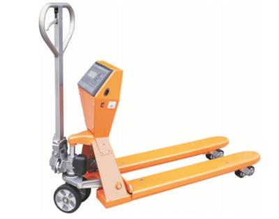 China HPT-25S Restaurant Wholesale Customized Good Quality Manual Pallet Truck Hand Pallet Jack With Ladder for sale