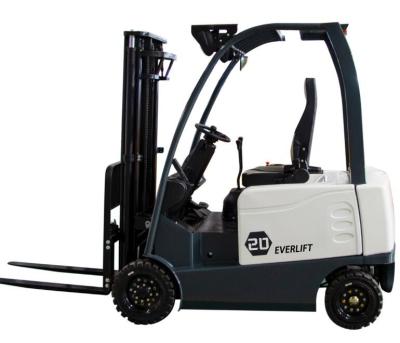 China Restaurant Mini Battery Charger Forklift 1000kg 1500kg 2000kg 3M-6m 4 Wheel Drive Electric Forklift for sale