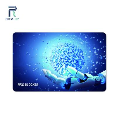 China Waterproof / E Field Waterproof RFID Tech Custom Printable Blocker For Card Blocking for sale