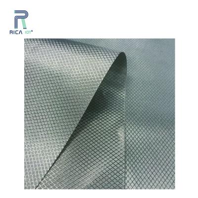 China 1080MM metallic width RFID protecting fabric for wallet lining for sale