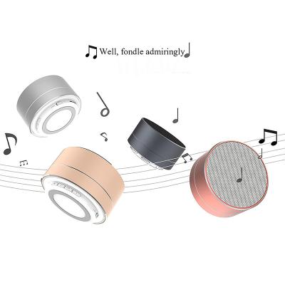 China Stage New Arrival A10 Metal Bass Bluetooth Speaker Portable Stereo Wireless Speaker For iPhone XS Max XR for sale