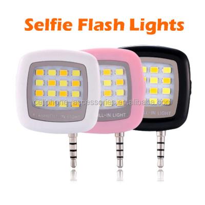 China ABS+ Led Selfie Flash Light / Flash Light 2016 Modes Led / Selfie Ring Light For Mobile Phone for sale