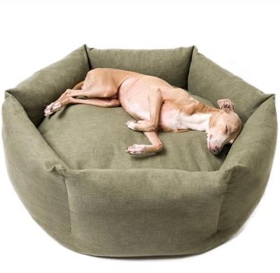 China Travel Luxury Pet Bed Removable Cover For Dogs And Cats Super Soft Dog Bed for sale