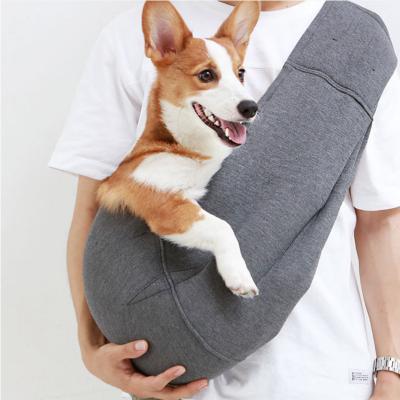 China Cat Carrier Sling Hands Free Breathable Pet Puppy Small Dog Travel Reversible Outdoor Tote Bag for sale