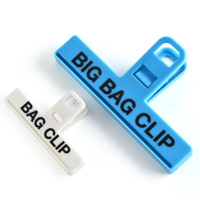 China Heavy Duty Top Selling High Quality Big And Mini Plastic Bag Clips Set Big And Small Chip Clips Set for sale