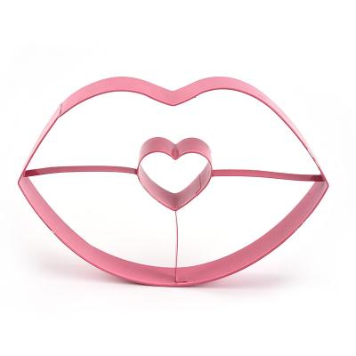 China Viable Valentine's Giant Cookie Cutter Stainless Steel Cookie Mold Cookie Cutter for sale