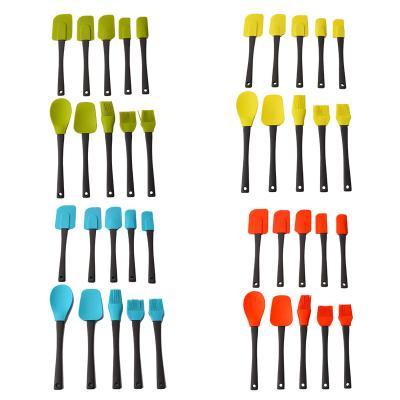 China Viable Hot Selling Silicone Brush Silicone Spatula Silicone Tool Utensil Set Spatula Cooking Set for sale