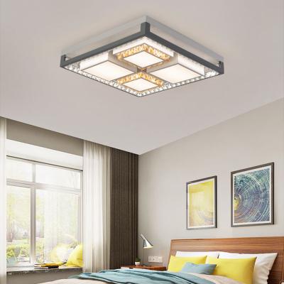 China High Quality Modern Minimalist Square Dimmable Ceiling Light LED Smart Ceiling Light for sale