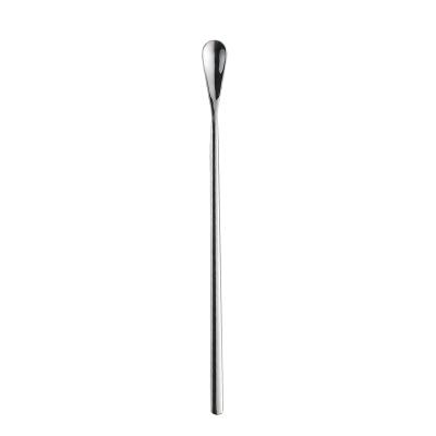 China Sustainable Creative Long Handle Ice Spoon Stainless Steel Cocktail Mixing Stirrer Stirring Spoon for sale