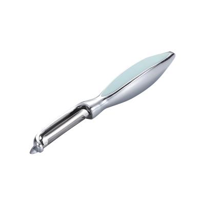 China Viable Zinc Alloy Multifunctional Peeler for Fruit and Vegetable Planer Straight Peeler for sale