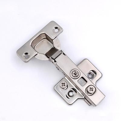 China Modern Furniture 3D Adjustable Hydraulic Soft Closing Cabinet Hinge Soft Closing Clip On The Way Of Self Discharge Door Hinge One Way for sale