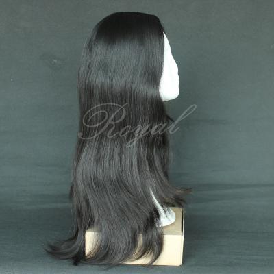 China 100% Kosher Wigs Unprocessed Jewish Hair 25inch Wave Hair Wig for sale