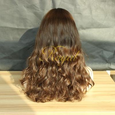 China Wig 100% , Virgin Mongolian Jewish Hair Wig Regular Kosher Wave Hair Wigs for sale