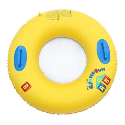 China Men's Adult Inflatable Swimming Circle Cartoon Letter Pattern Letter Pattern Inflatable Swimming Pool Water Products for sale