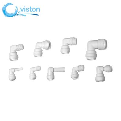 China Best Water Purifier Water Filter Supplier Plastic Tube Connector Water Filter L Tube Connector for sale