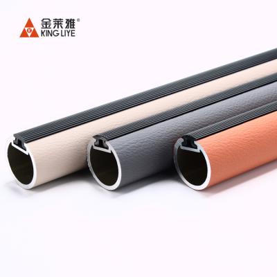 China New modern design for bedroom wardrobe tube aluminum wardrobe tube with factory wardrobe leather tube for sale