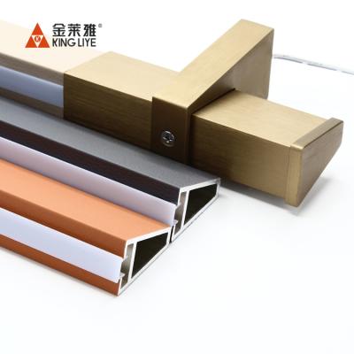 China Modern Aluminum Wardrobe Tube With Human Sensor Auto On/Off Light For Sliding Door (LED) for sale