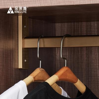 China Manufacture Modern Furniture Closet Hanging Tube Clothes Wardrobe Hanger Clothes Rail for sale