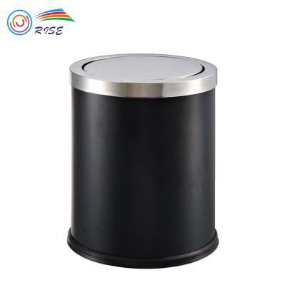 China Indoor Single Barrel Ashtray Ground Ash Garbage Bin Stored Outdoor Trash Can for sale