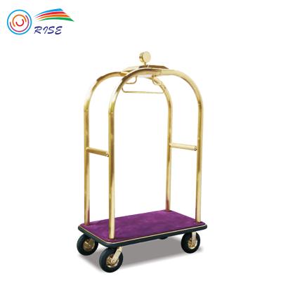 China Modern Luggage Trolley Hotel Use Luggage Carrying Cart / Metal Luggage Trolley Trolley for sale