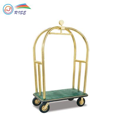 China Modern hot sale luggage trolley /hotel hand check luggage cart for sale