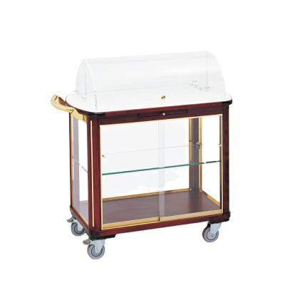 China Modern Metal Food Service and Restaurant Product Hotel Trolley High Quality Three Layers Low Price Trolley Carts for sale