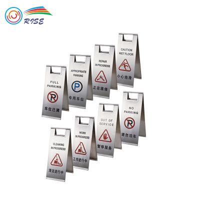 China High Quality Stainless Steel Outdoor / Indoor Stainless Steel Metal No Parking Sign Holder for sale