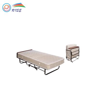 China Hotel Bed Modern Design Metal Folding Portable Extra Bed / Hotel Add Bed for sale