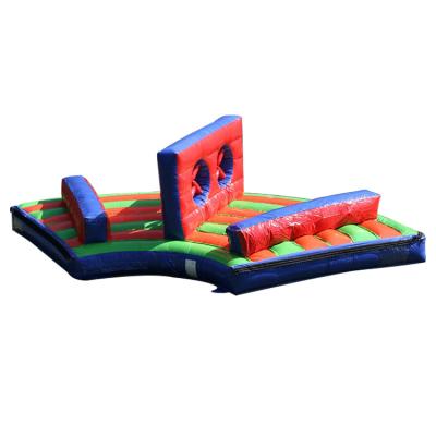 China Outdoor Entertainment Customized High Quality Fun Bouncer Games Hot Sale 0.6mm PVCTarpaulin  Inflatable Obstacle Course for sale