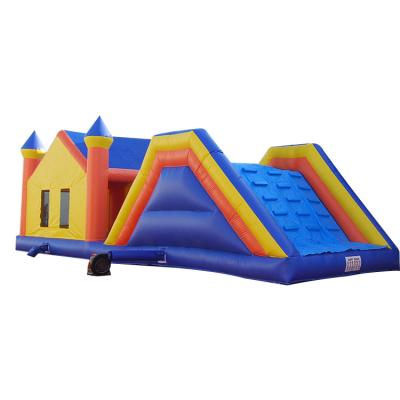 China Outdoor Entertainment Large Bounce House Children OEM 0.45mm PVC Tarpaulin Inflatable Bouncer Castle For Party for sale