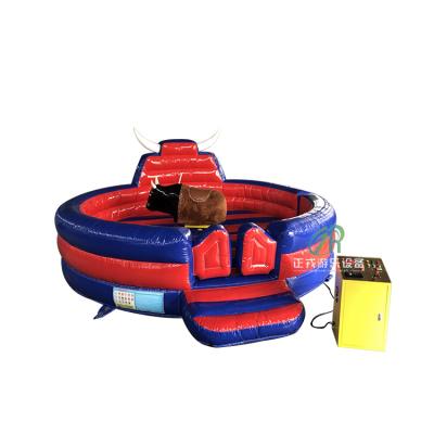 China Jumping Zone Indoor or Outdoor Playground Inflatable Crazy Bullfighting Machine Bull Rodeo for Adults by Factory Bullfight Game Machines for sale