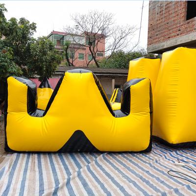 China Outdoor Entertainment Hot Selling Playground CS Team Building Games Hot Sale Custom PVC Fun Inflatable Bunkers for sale